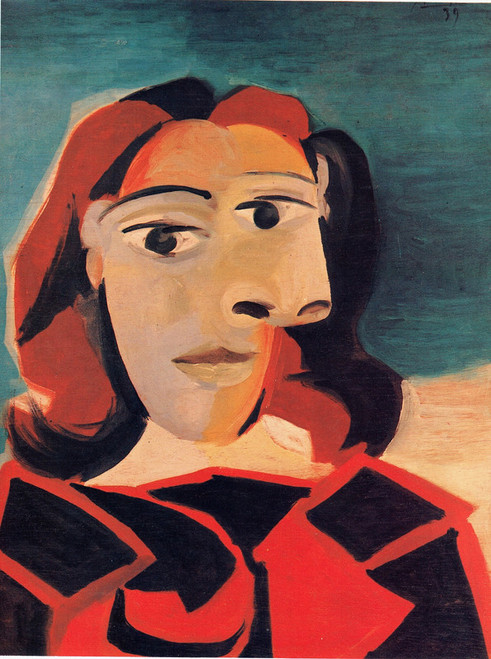 Portrait of Dora Maar 1939 Picasso