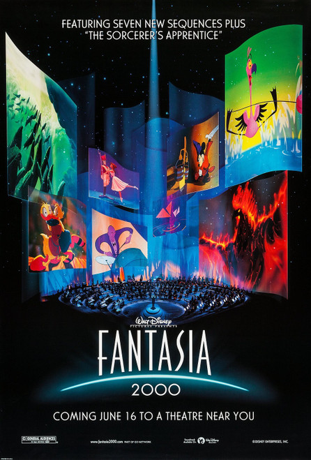 Fantasia 2000 (1999)_0 Movie Film Poster Canvas iconic design