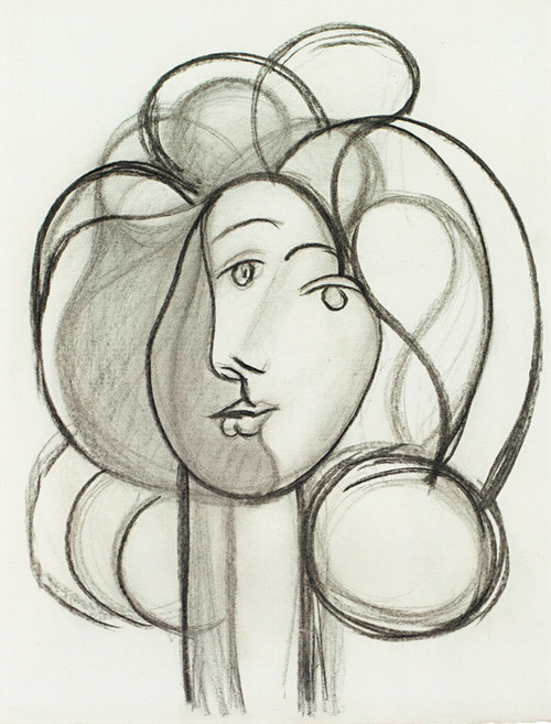 Portrait of Francoise 1947 Picasso