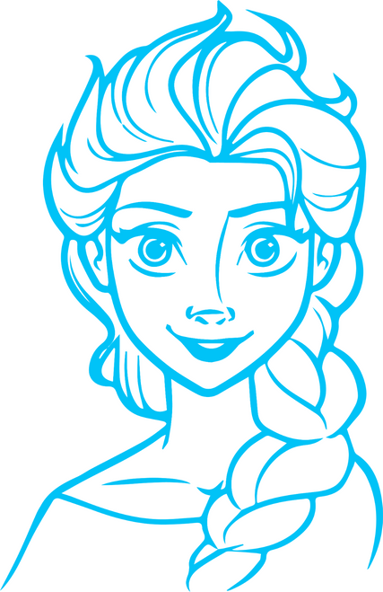 Elsa Poster Canvas Movie Film Print A0 A1 A2 A3 A4 A5 A6 Art Wall Decoration