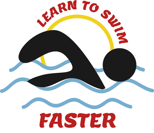Learn to Swim Faster Poster Canvas Movie Film Print A0 A1 A2 A3 A4 A5 A6 Art Wal