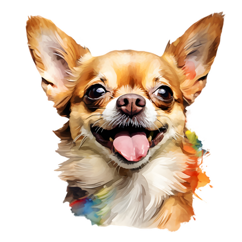 Chihuahua (2) Poster Canvas Movie Film Print A0 A1 A2 A3 A4 A5 A6 Art Wall Decor