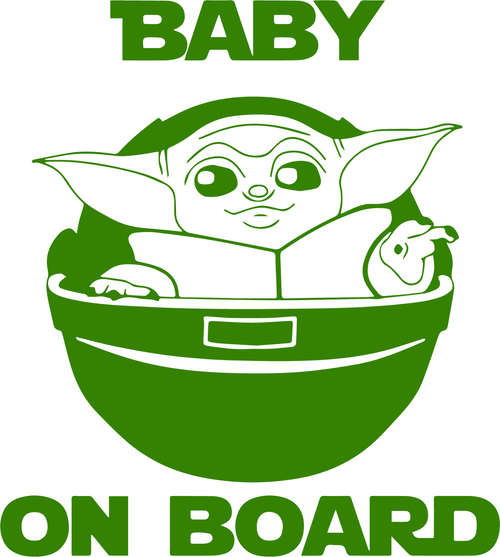 Yoda Baby (2) Poster Canvas Movie Film Print A0 A1 A2 A3 A4 A5 A6 Art Wall Decor