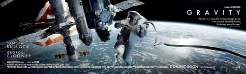 Gravity (2013)_8 Movie Film Poster Canvas iconic design