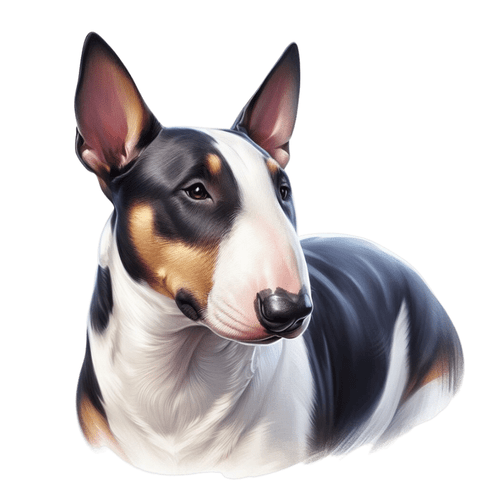 192 Miniature Bull Terrier Poster Canvas Movie Film Print A0 A1 A2 A3 A4 A5 A6 A