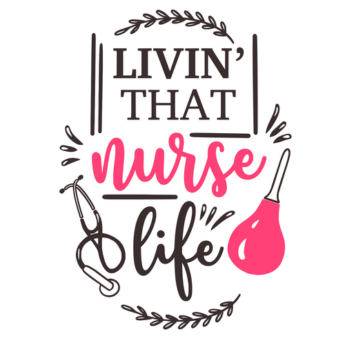 livin that nurse life Poster Canvas Movie Film Print A0 A1 A2 A3 A4 A5 A6 Art Wa