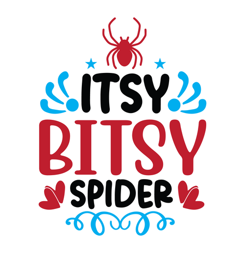 Itsy Bitsy Spider-01 Poster Canvas Movie Film Print A0 A1 A2 A3 A4 A5 A6 Art Wal