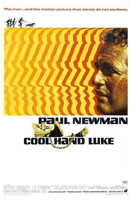 Cool Hand Luke (1967)_1 Movie Film Poster Canvas iconic design