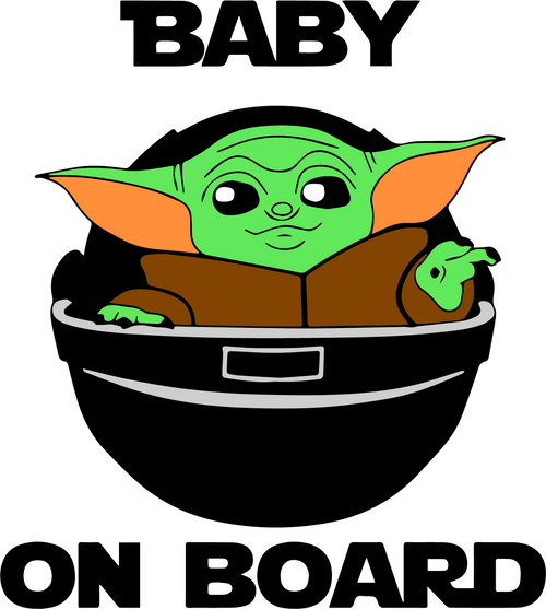 Yoda Baby (23) Poster Canvas Movie Film Print A0 A1 A2 A3 A4 A5 A6 Art Wall Deco
