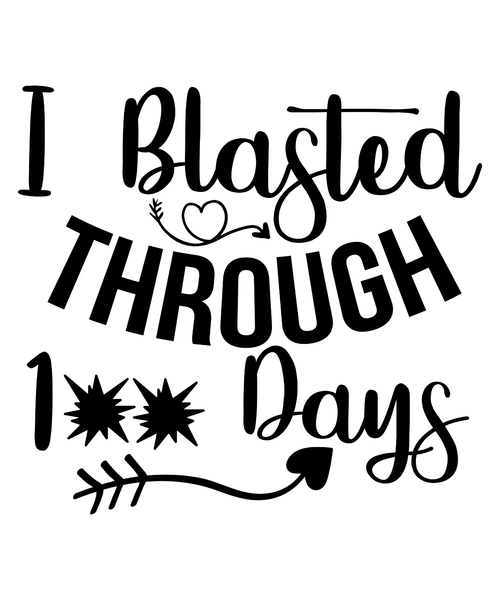 I Blasted Through 100 Days-01 (3) Poster Canvas Movie Film Print A0 A1 A2 A3 A4