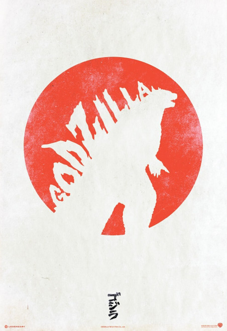 Godzilla (2014)_12 Movie Film Poster Canvas iconic design