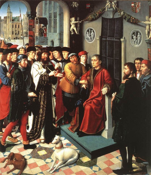 The_Judgment_of_Cambyses1_WGA Poster Canvas Movie Film Print A0 A1 A2 A3 A4 A5 A