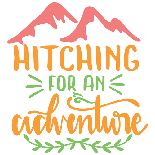 hitching for an adventure-01 Poster Canvas Movie Film Print A0 A1 A2 A3 A4 A5 A6