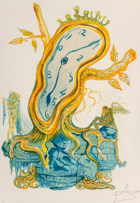 Salvador Dali (1904-1989). Stillness of Time, from Time, 1976 Poster Canvas Movi