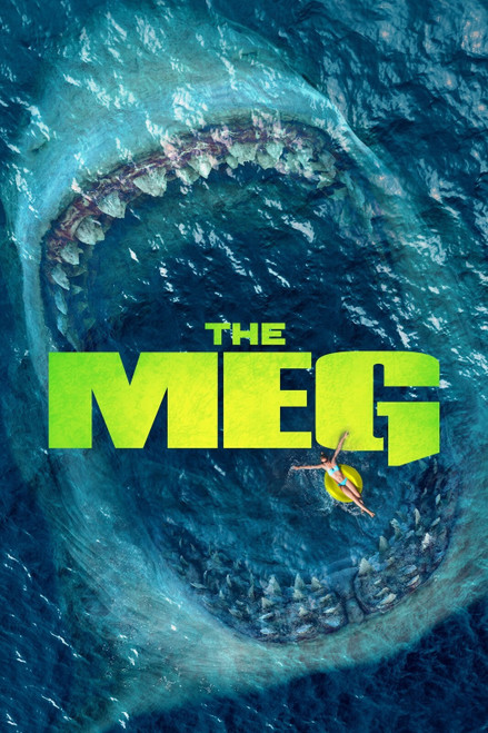 The Meg 4 Poster Canvas Movie Film Print A0 A1 A2 A3 A4 A5 A6 Art Wall Decorati