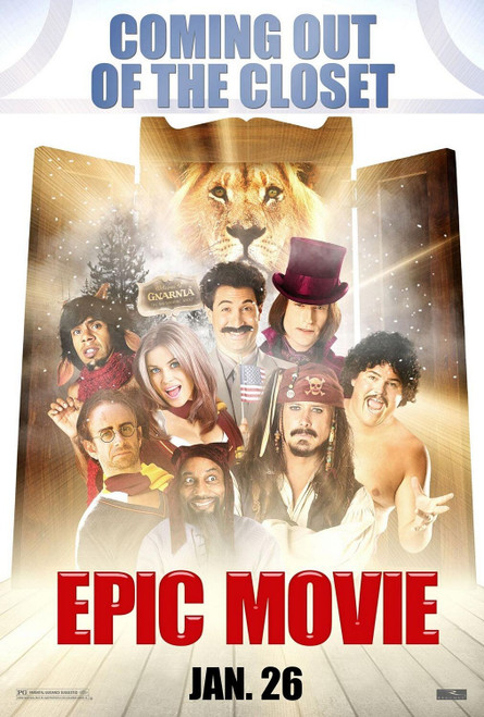 Epic Movie (2007)_3 Movie Film Poster Canvas iconic design
