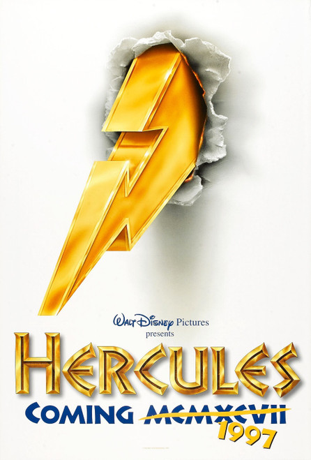 Hercules (1997)_13 Movie Film Poster Canvas iconic design