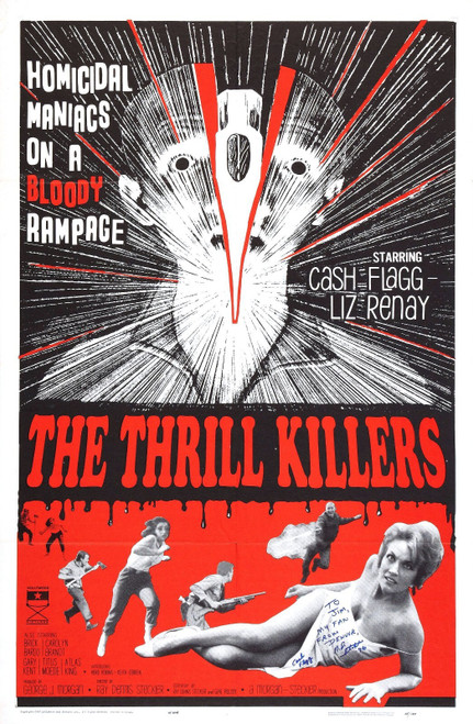 Thrill Killers 03 Poster Canvas Movie Film Print A0 A1 A2 A3 A4 A5 A6 Art Wall D