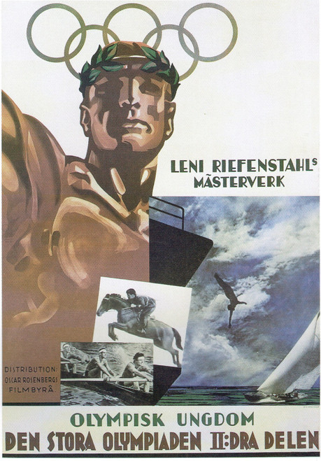 Olympia 2- 1939 Poster Canvas Movie Film Print A0 A1 A2 A3 A4 A5 A6 Art Wall Dec