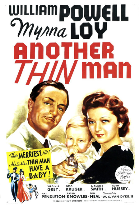 THE THIN MAN (1934) 8 Poster Canvas Movie Film Print A0 A1 A2 A3 A4 A5 A6 Art Wa