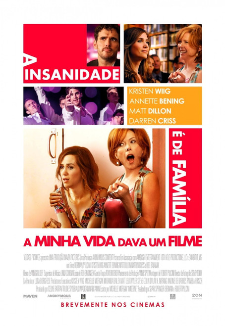 Girl Most Likely (2013)_3 Movie Film Poster Canvas iconic design