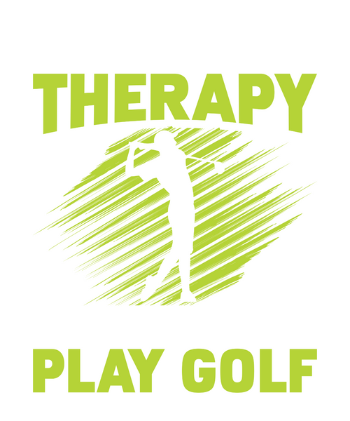 I Don't Need Therapy I Just Need To Go Play Golf Poster Canvas Movie Film Print