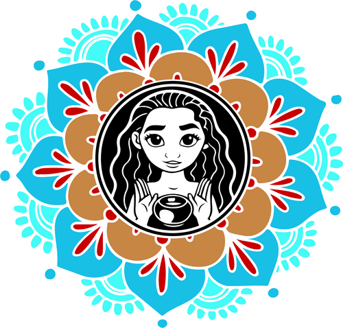 Moana-princess3 Poster Canvas Movie Film Print A0 A1 A2 A3 A4 A5 A6 Art Wall Dec