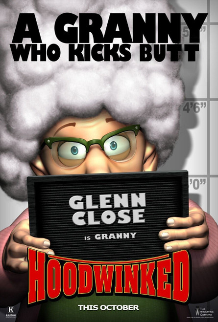 Hoodwinked (2005)_2 Movie Film Poster Canvas iconic design