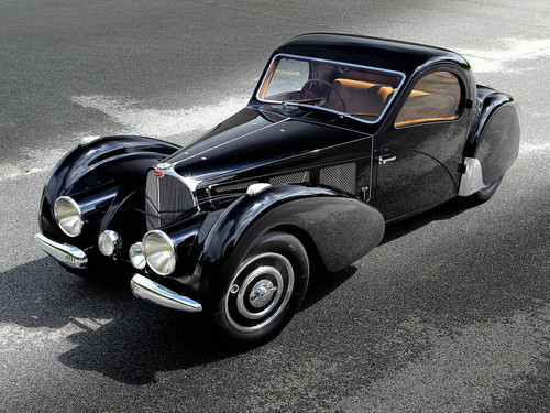 1936-bugatti-type-57sc-atalante-luxury-retro-f-wallpaper-1 Poster Canvas Movie F
