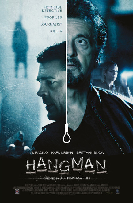 Hangman (2017)_2 Movie Film Poster Canvas iconic design