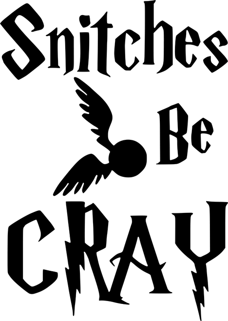 snitches be cray hp Poster Canvas Movie Film Print A0 A1 A2 A3 A4 A5 A6 Art Wall