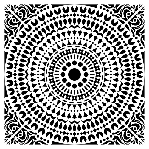 Ornamental Mandala (7) Poster Canvas Movie Film Print A0 A1 A2 A3 A4 A5 A6 Art W