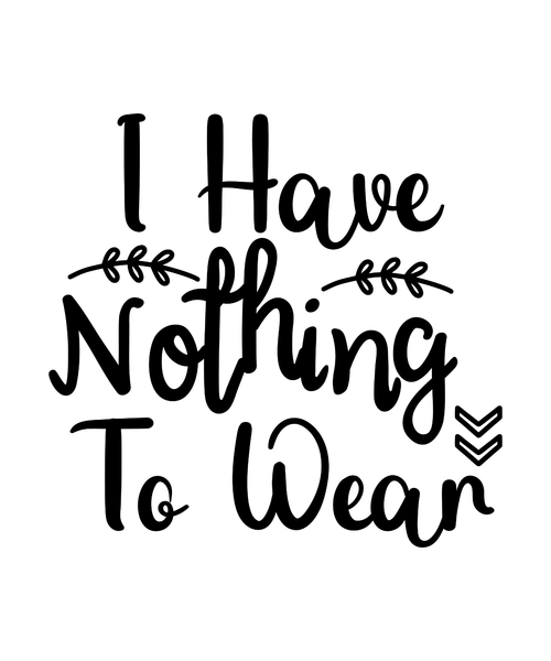 I Have Nothing To Wear-01 (2) Poster Canvas Movie Film Print A0 A1 A2 A3 A4 A5 A
