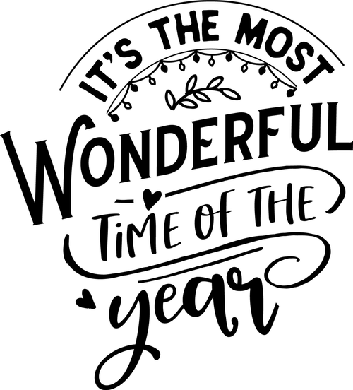 It's the most wonderful time of the year Poster Canvas Movie Film Print A0 A1 A2
