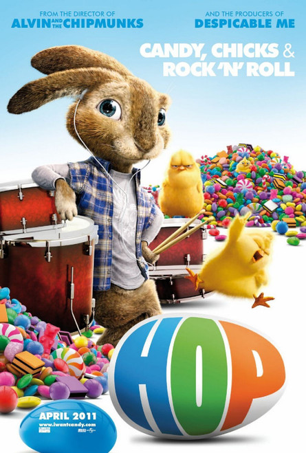 Hop (2011)_2 Movie Film Poster Canvas iconic design