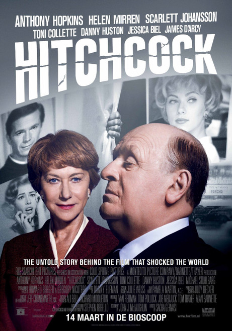 Hitchcock (2012)_6 Movie Film Poster Canvas iconic design
