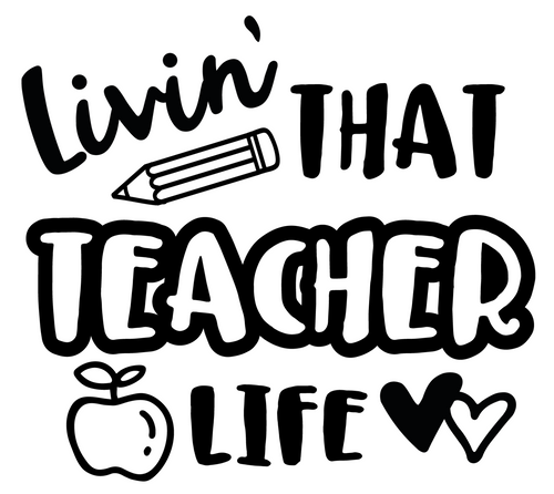 livin that teacher life_1 (2) Poster Canvas Movie Film Print A0 A1 A2 A3 A4 A5 A