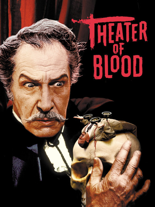Theater of Blood Poster Canvas Movie Film Print A0 A1 A2 A3 A4 A5 A6 Art Wall De