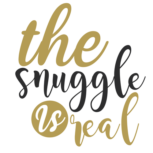 THE SNUGGLE IS REAL-01 Poster Canvas Movie Film Print A0 A1 A2 A3 A4 A5 A6 Art W