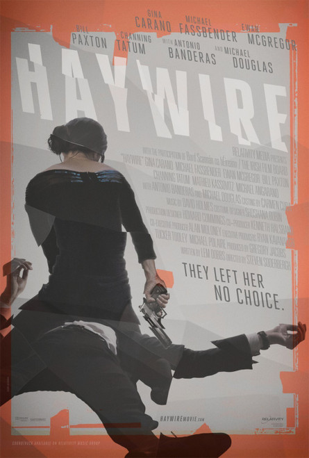 Haywire (2012)_2 Movie Film Poster Canvas iconic design