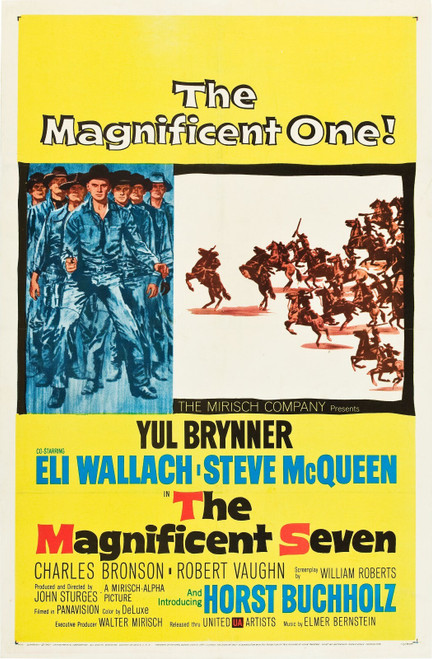 themagnificentseven2_1415397520 Poster Canvas Movie Film Print A0 A1 A2 A3 A4 A5
