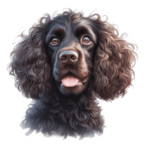 272 Irish Water Spaniel Poster Canvas Movie Film Print A0 A1 A2 A3 A4 A5 A6 Art