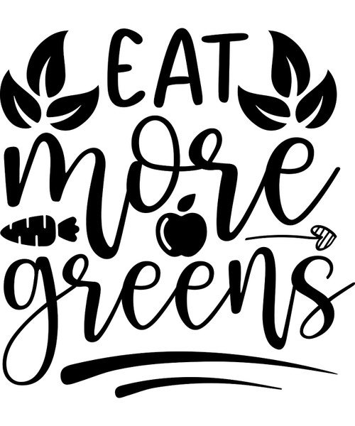 Eat more greens-01 Poster Canvas Movie Film Print A0 A1 A2 A3 A4 A5 A6 Art Wall