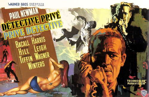 Harper (1966)_4 Movie Film Poster Canvas iconic design Harper (1966)_4 Movie Film Poster Canvas iconic design