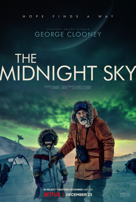 The Midnight Sky 1 Poster Canvas Movie Film Print A0 A1 A2 A3 A4 A5 A6 Art Wall