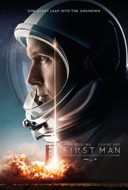 First Man (2018)_6 Movie Film Poster Canvas iconic design