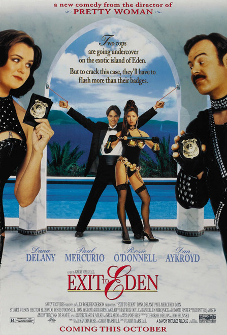Exit To Eden (1994)_0 Movie Film Poster Canvas iconic design