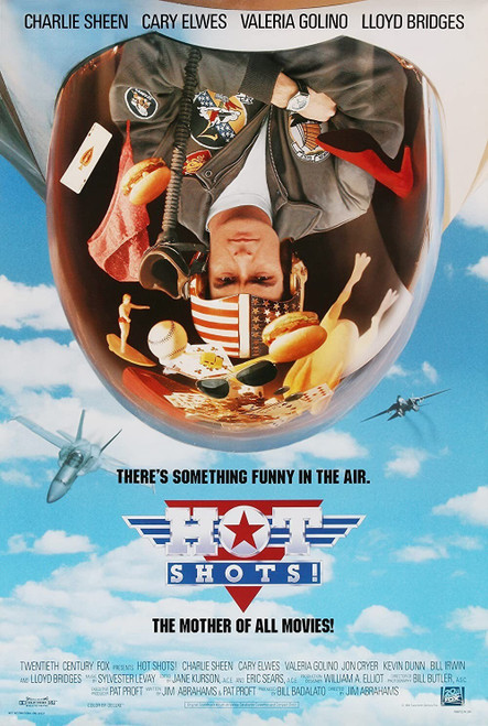 Hot Shots! (1991)_2 Movie Film Poster Canvas iconic design