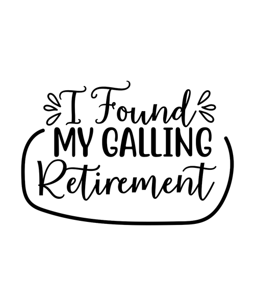 i found my calling retirement-01 Poster Canvas Movie Film Print A0 A1 A2 A3 A4 A