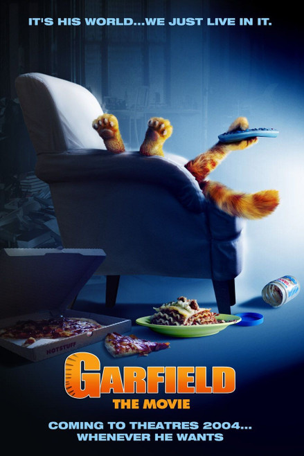 Garfield (2004)_3 Movie Film Poster Canvas iconic design